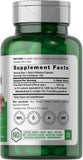 Horbäach Pine Bark Extract Capsules side view showing capsule details
