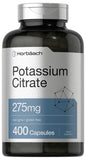 Horbäach Potassium Citrate 275mg capsule bottle front view