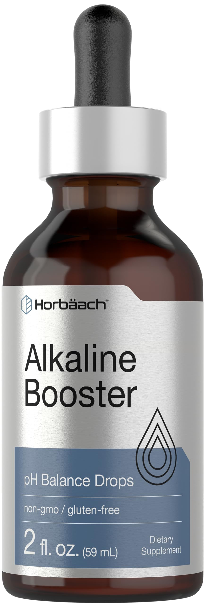 Horbäach Potassium Drops 132g front view with packaging