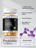 Horbäach Probiotic Gummies 200g gummies on a white background