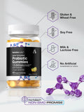 Horbäach Probiotic Gummies 200g tropical flavour gummy close-up