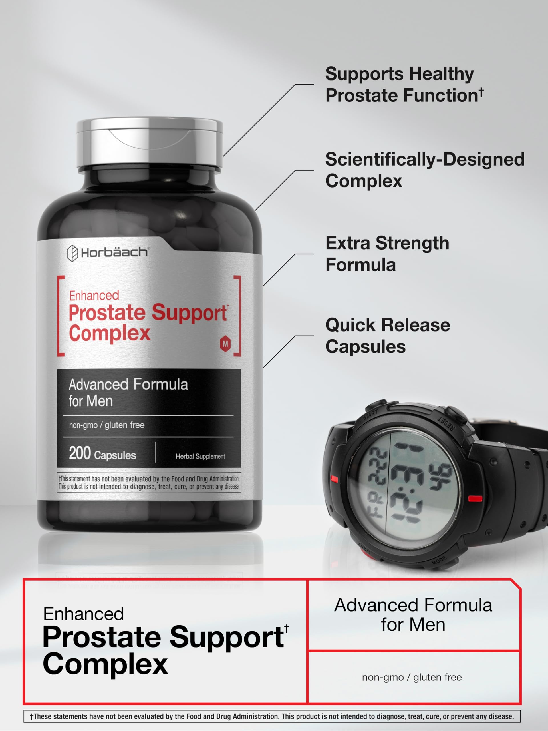 Horbäach Saw Palmetto Prostate Support Complex 150g ingredients list