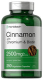 Horbäach Super Cinnamon Capsules 60 count front view