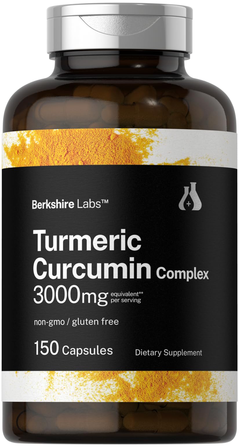 Horbäach Turmeric Curcumin Complex 168g front view