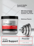 Horbäach Ultimate Joint Support Powder 454g mixed in a glass