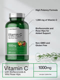 Horbäach Vitamin C 1000mg capsules showing Citrus Bioflavonoid Complex