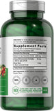 Horbäach Vitamin C 1000mg capsules side view with label