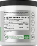 Horbäach Vitamin C Powder packaging side view