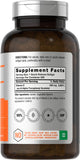 Horbäach Vitamin E 1000iu softgel back view with ingredient details