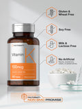 Horbäach Vitamin K1 Tablets 100 mcg displayed with other supplements