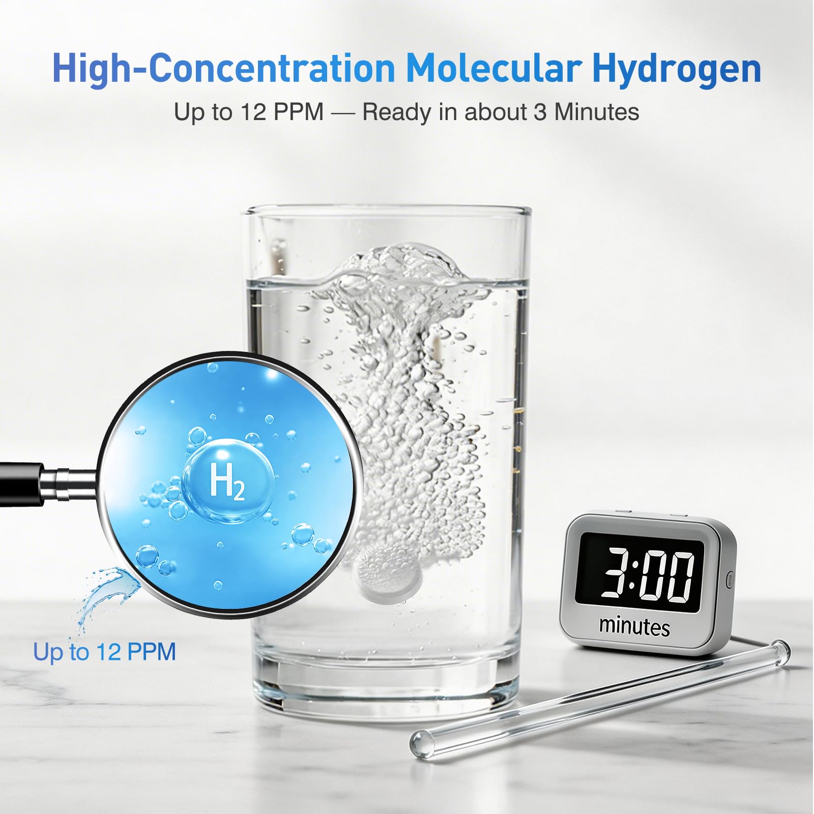 Horjoy Magnesium Tablets with measuring cup