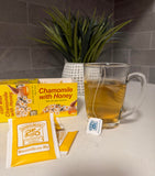 Hornimans Chamomile Herbal Supplement 50g side view