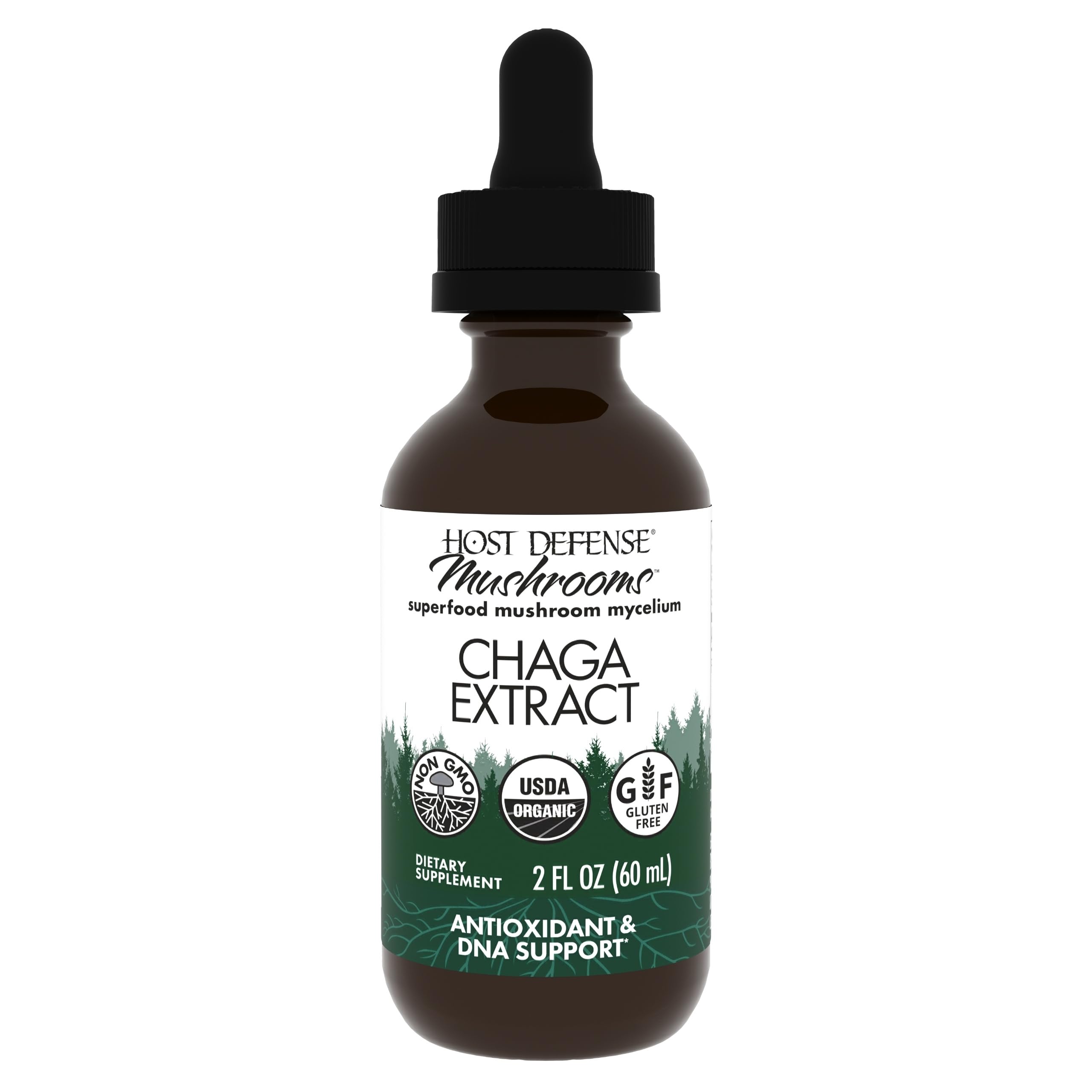 Host Defense Chaga Mushroom Extract 59g front view