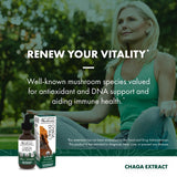 Host Defense Chaga Mushroom Extract 59g ingredients list