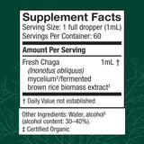 Host Defense Chaga Mushroom Extract 59g side view