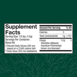 Host Defense Chaga Mushroom Powder packaging details