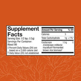 Host Defense Cordyceps Mushroom Powder 100g packaging
