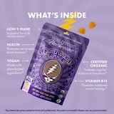 Host Defense Lion's Mane Mushroom Gummies nutritional information