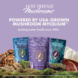Host Defense Lion's Mane Mushroom Gummies with ingredients list