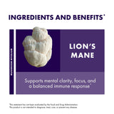 Host Defense Lion's Mane Mushroom Supplement in use