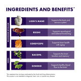 Host Defense Lion's Mane Mushroom Supplement lifestyle scene with a cup of tea