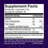 Host Defense Lion's Mane Mushroom Supplement packaging