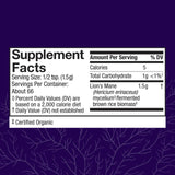 Host Defense Lion's Mane Mushroom Supplement packaging