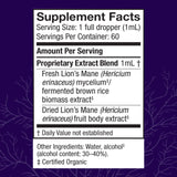 Host Defense Lion's Mane Mushroom Supplement side view