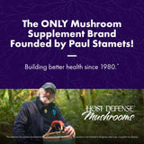 Host Defense Lion's Mane Mushroom Supplement side view