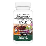 Host Defense Liver Support Mushroom Supplement front view