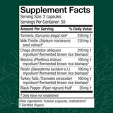 Host Defense Liver Support Mushroom Supplement packaging
