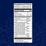 Host Defense Mushroom Powder Supplement showing ingredients list