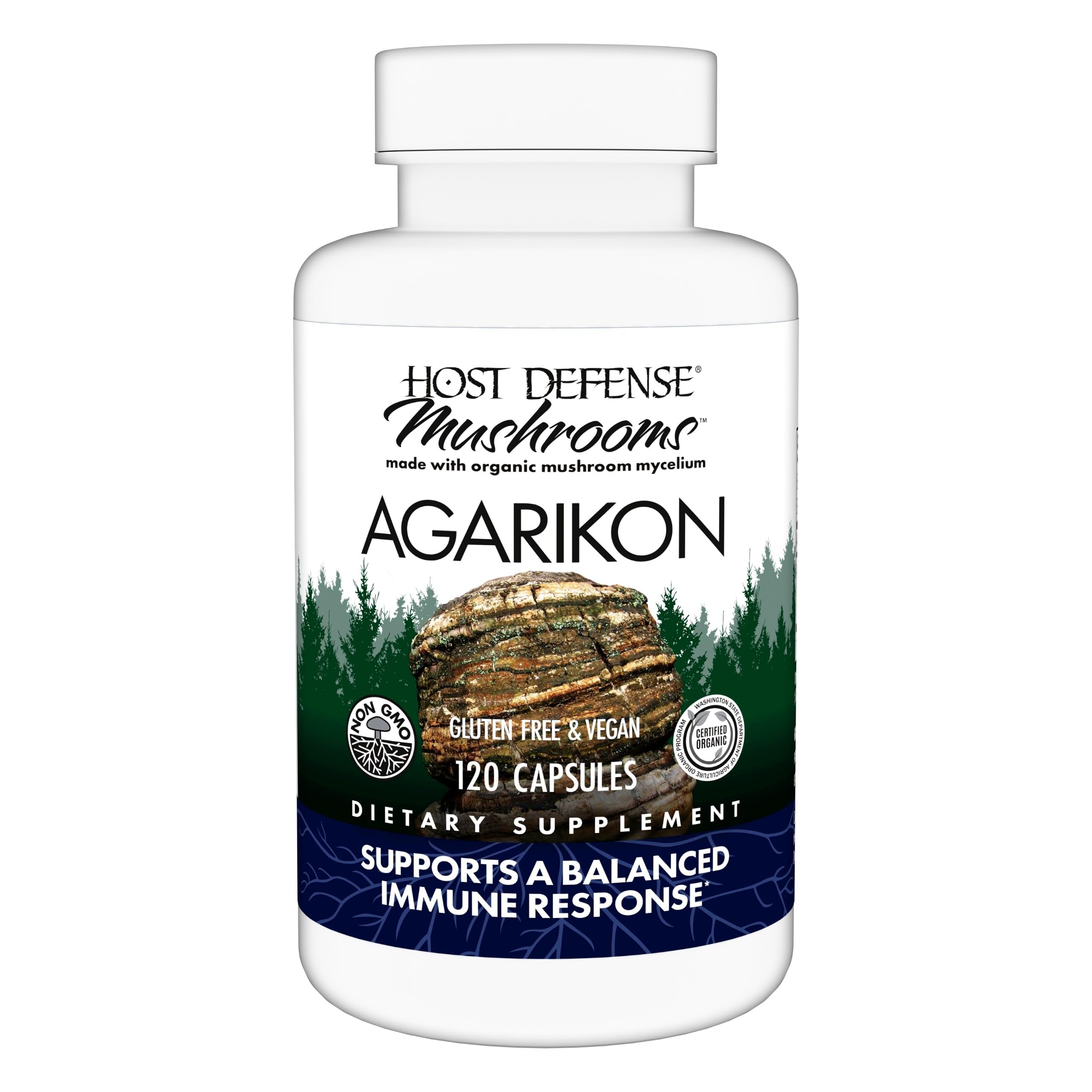 Host Defense Mushroom Supplement 118g front view