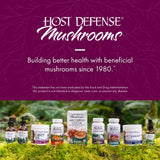 Host Defense Mushroom Supplement 136g close-up of packaging details