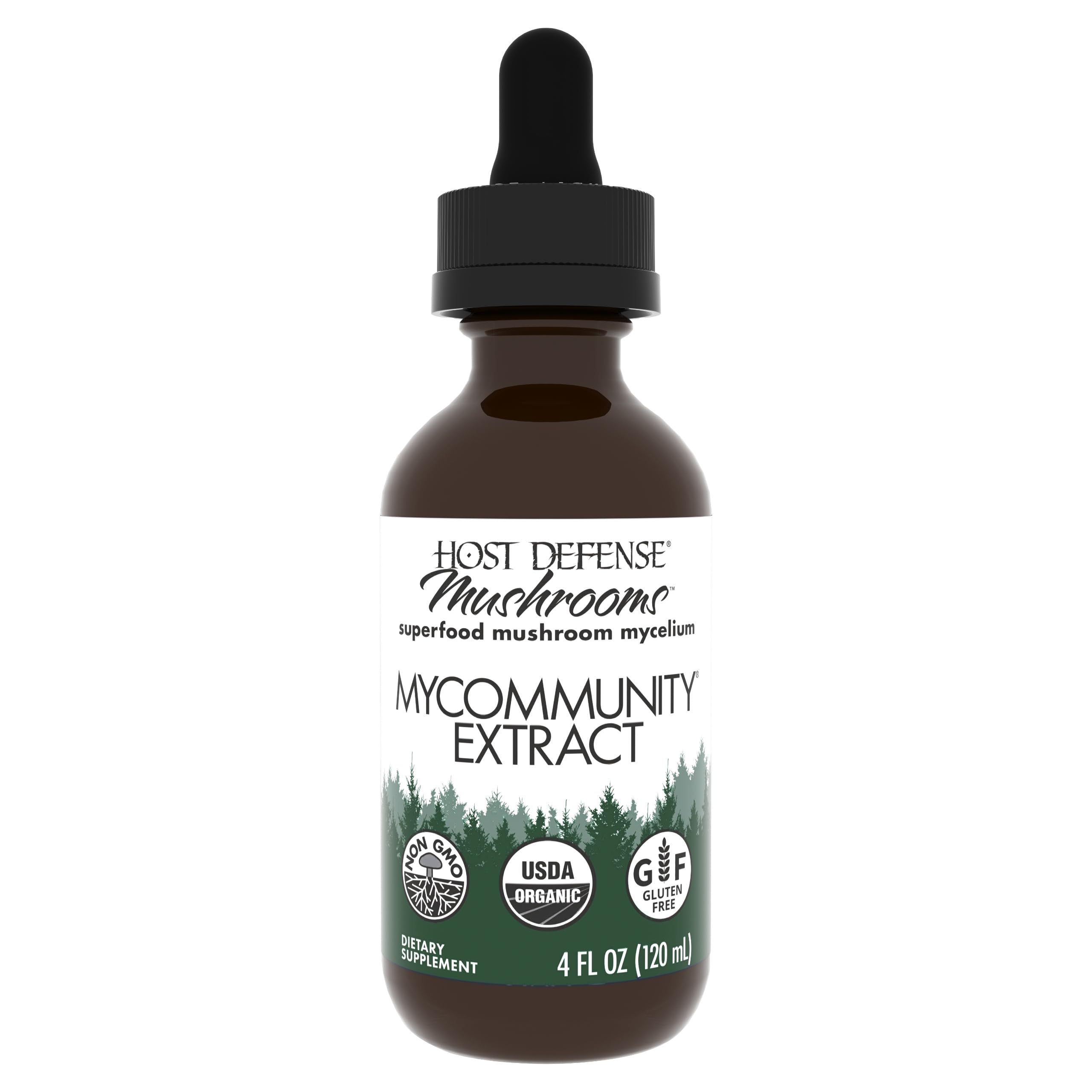 Host Defense Mushroom Supplement 17-Species 227g front view