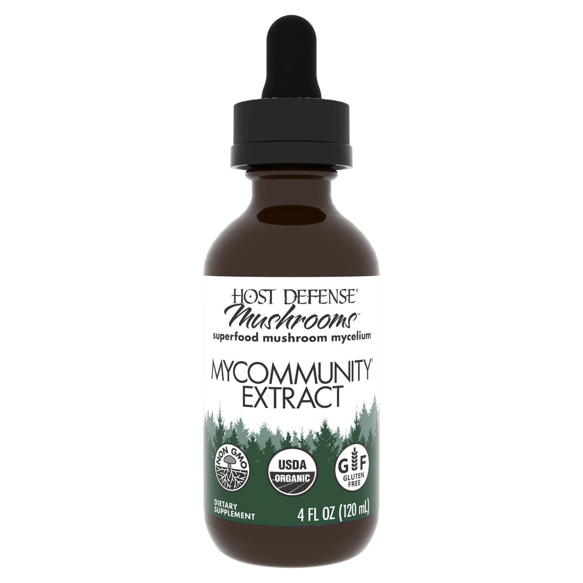 Host Defense Mushroom Supplement 17-Species 227g front view