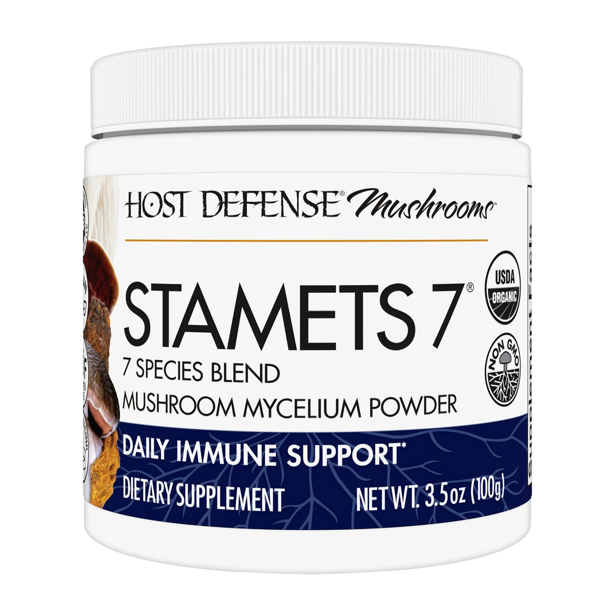 Host Defense Mushroom Supplement 7-Species front view