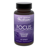 Host Defense MycoBenefits Focus Mushroom Supplement 60 Capsules front view