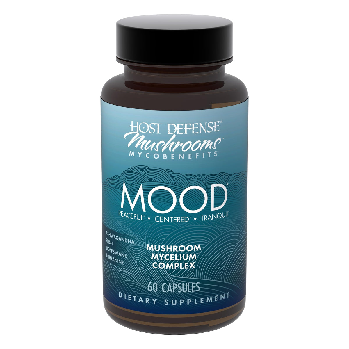 Host Defense MycoBenefits Mood Mushroom Supplement front view
