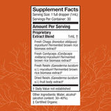 Host Defense supplement with Cordyceps and Reishi ingredients