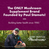 Host Defense Turkey Tail Mushroom Supplement back view