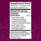 Host Defense Turkey Tail Mushroom Supplement side view