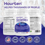 Hourten Alpha Lipoic Acid Supplement back view with ingredient list