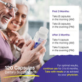 Hourten Alpha Lipoic Acid Supplement showing capsule size