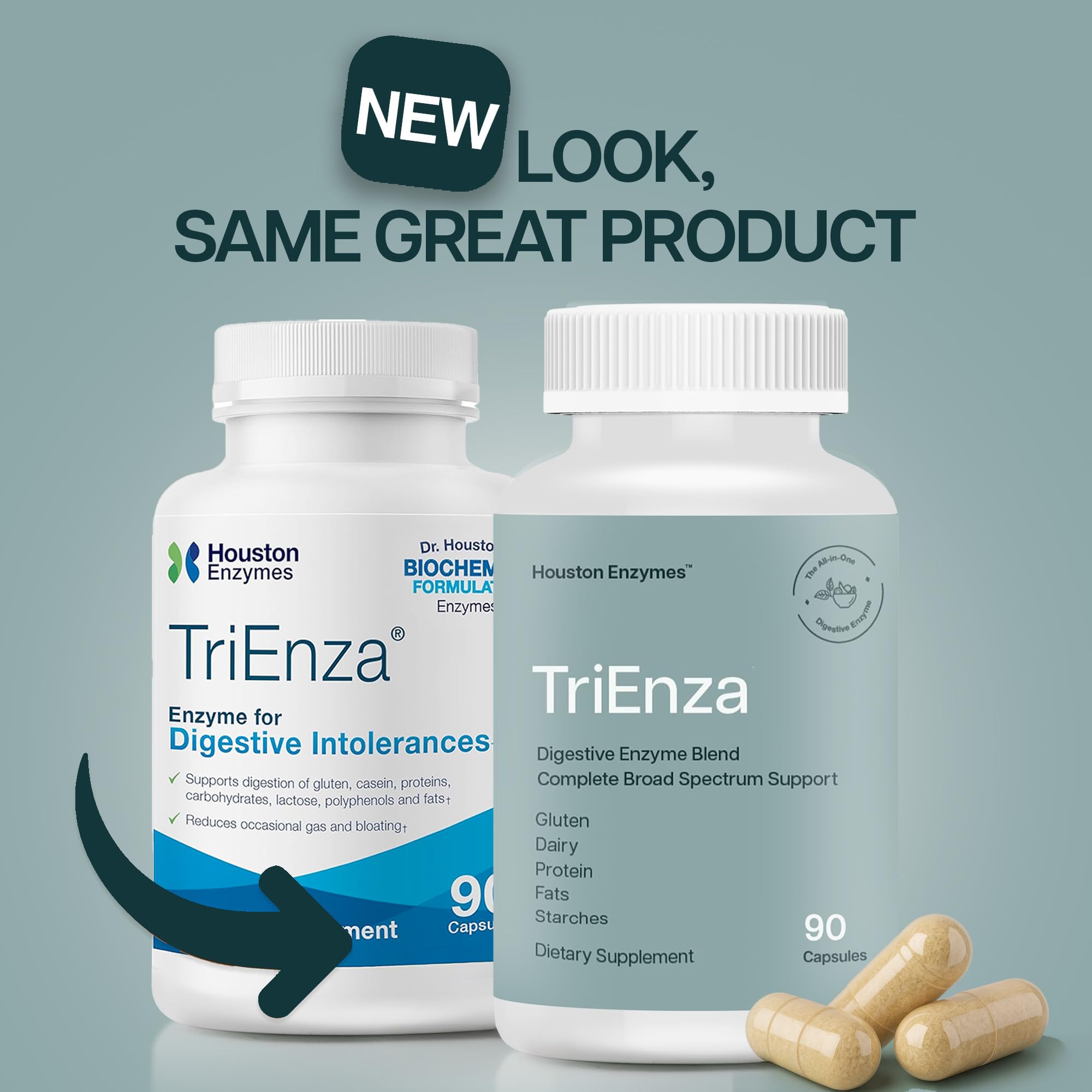 Houston Enzymes TriEnza Multi-Enzymes 50g packaging