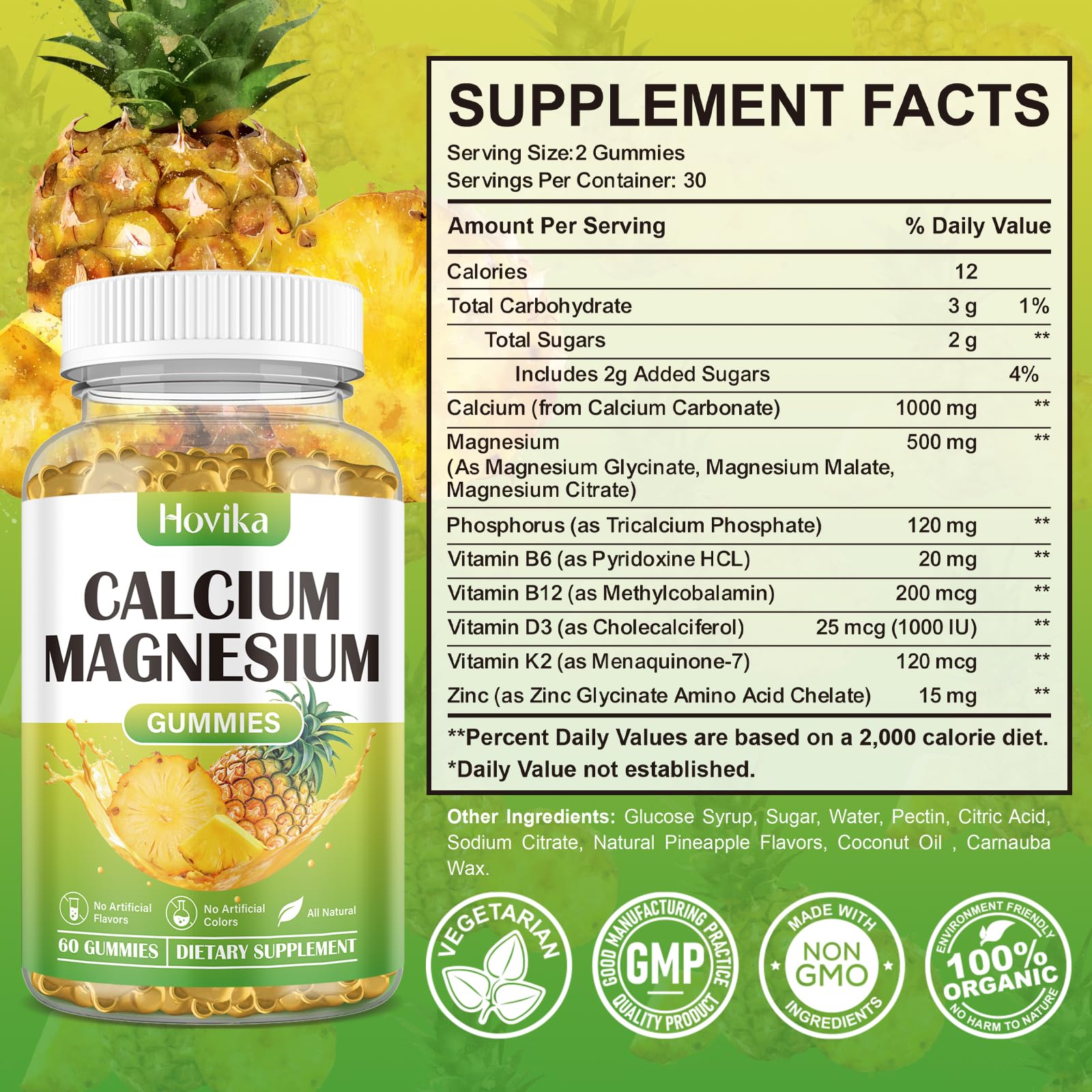 Hovika Calcium Magnesium Zinc Gummies lifestyle scene