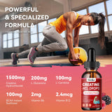 Hovika Creatine HCL Liquid Drops bottle with label