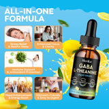 Hovika GABA L-Theanine Liquid Drops 150g bottle with label