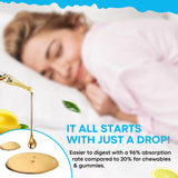Hovika GABA L-Theanine Liquid Drops 150g with lemon slices