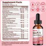 Hovika GLP-1 Liquid Drops 150g bottle side view
